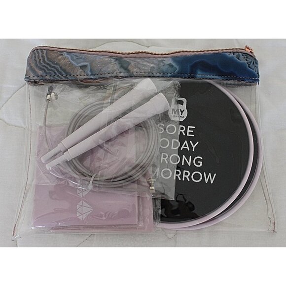 NEW - My Tagalogs Workout Kit - Rope, Glider, Resistance Bands for Travel, Home - Picture 3 of 5
